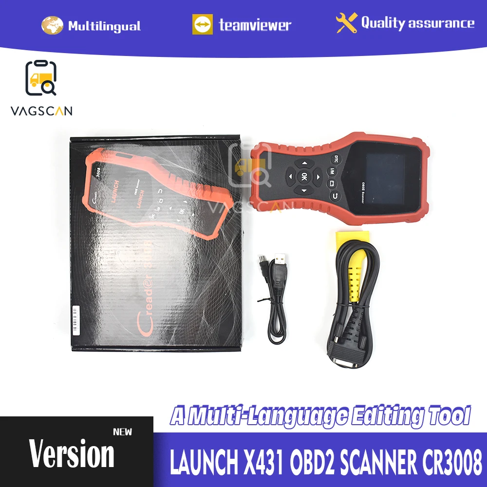 Scanner LAUNCH Creader 3008 with full obd2 Battery support tester function CR3008 OBDII code reader
Scanner LAUNCH Creader 3008 with full obd2 Battery support tester function CR3008 OBDII code reader