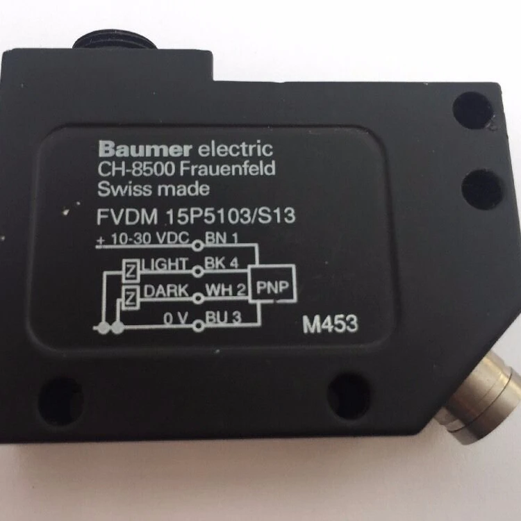 FVDM 15P5130/S14 | Baumer | Фото электрические датчики волоконно-оптические датчики и кабели
FVDM 15P5130/S14 | Baumer | Фото электрические датчики волоконно-оптические датчики и кабели