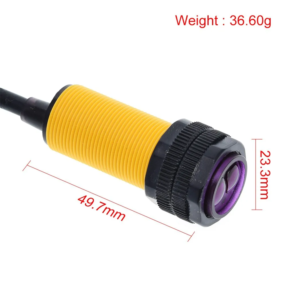 1PCS E18-D80NK Infrared Obstacle Avoidance Photoelectric Sensor Proximity Switch Avoidance Foldable Helicopter Quadcopter Toys
1PCS E18-D80NK Infrared Obstacle Avoidance Photoelectric Sensor Proximity Switch Avoidance Foldable Helicopter Quadcopter Toys