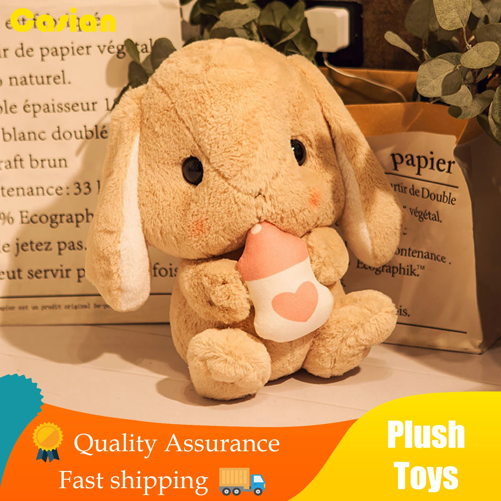 43cm Cute Stuffed Rabbit Plush Soft Bunny Toys Bunny Kids Pillow Doll Gifts for Children Baby Accompany Sleep Appease Toy Xmas
43cm Cute Stuffed Rabbit Plush Soft Bunny Toys Bunny Kids Pillow Doll Gifts for Children Baby Accompany Sleep Appease Toy Xmas