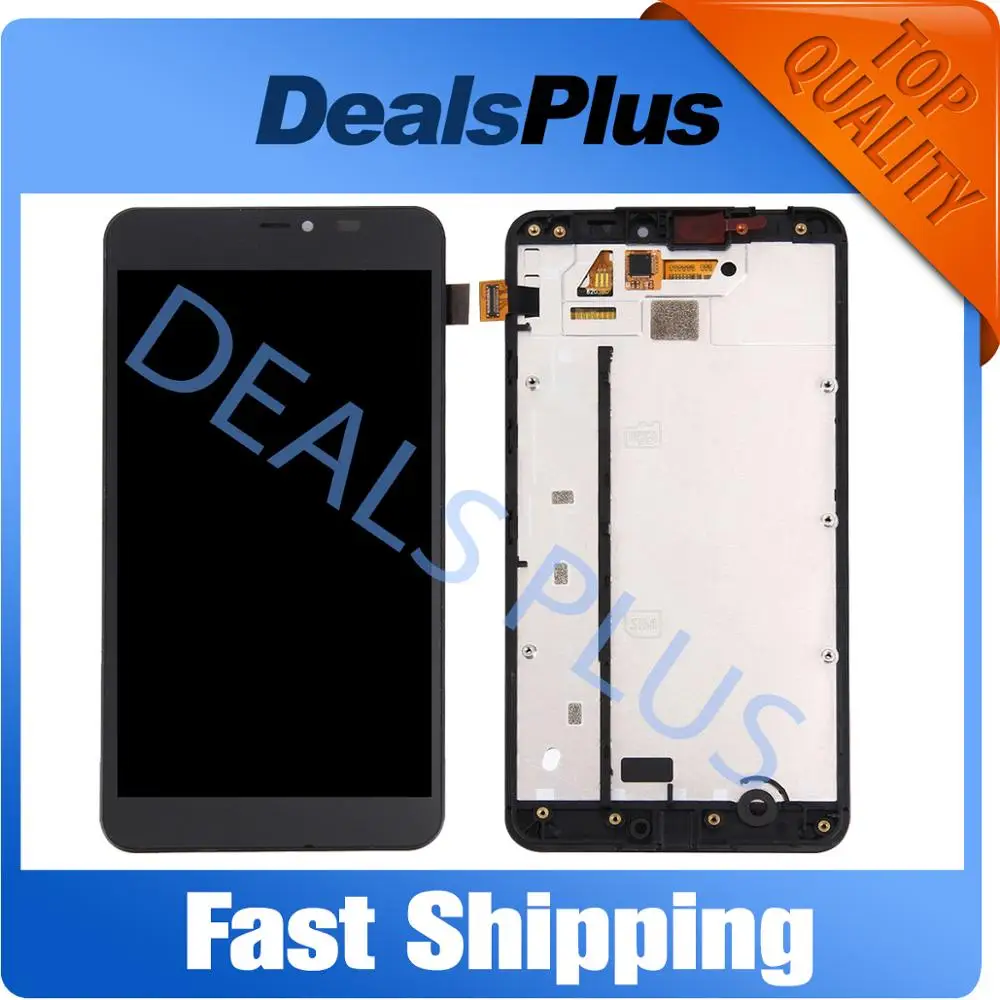 New Replacement For Microsoft Lumia 640 XL RM-1066 1065 RM-1066 LCD Display + Touch Screen with Frame Assembly
New Replacement For Microsoft Lumia 640 XL RM-1066 1065 RM-1066 LCD Display + Touch Screen with Frame Assembly