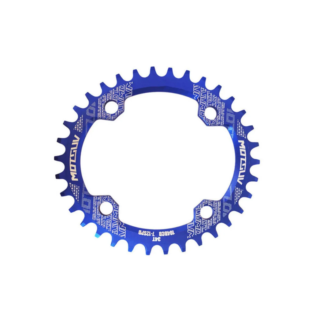 Mountain Bike Crankset Plate Single Tooth Oval Narrow Wide Crankset Wheel Aluminum Alloy Disc 32/34/36/38T Crankset Wheel 
Mountain Bike Crankset Plate Single Tooth Oval Narrow Wide Crankset Wheel Aluminum Alloy Disc 32/34/36/38T Crankset Wheel