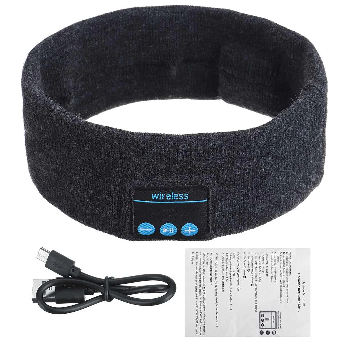 Wireless bluetooth Headphones bluetooth 5.0 Sports Stereo Hands-free Calling Running Music Sleep Wireless Headband With Mic
Wireless bluetooth Headphones bluetooth 5.0 Sports Stereo Hands-free Calling Running Music Sleep Wireless Headband With Mic