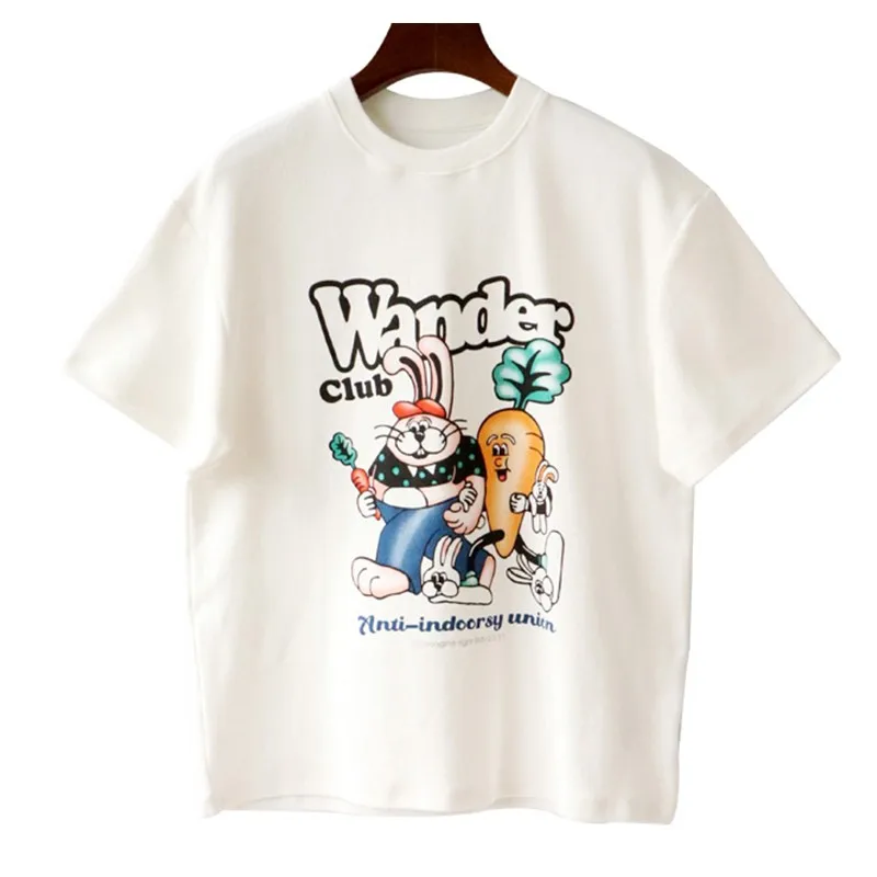 Genayooa Summer T-shirt Women Casual Tee Shirt Femme Casual Graphic Tees Women Streetwear Korean Style Vintage T Shirt Female 
Genayooa Summer T-shirt Women Casual Tee Shirt Femme Casual Graphic Tees Women Streetwear Korean Style Vintage T Shirt Female