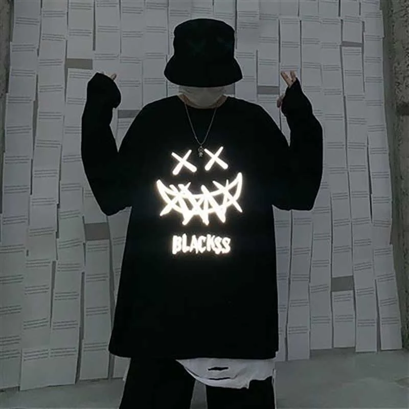 Woman Couple Clothes Oversized Round Neck Top Sweatshirt Funny 3d Reflective Printing Long Sleeve Spring New Casual T-s
Woman Couple Clothes Oversized Round Neck Top Sweatshirt Funny 3d Reflective Printing Long Sleeve Spring New Casual T-s