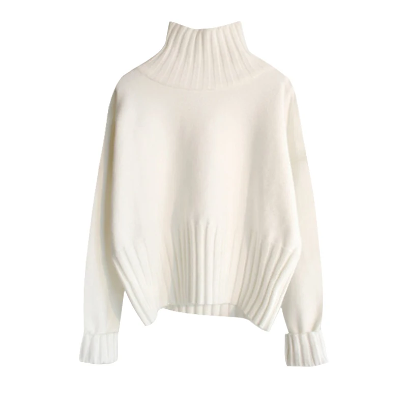Turtleneck Sweater Women Pullover High Elasticity Knitted Ribbed Slim Jumper Autumn Winter Basic Female Sweater
Turtleneck Sweater Women Pullover High Elasticity Knitted Ribbed Slim Jumper Autumn Winter Basic Female Sweater