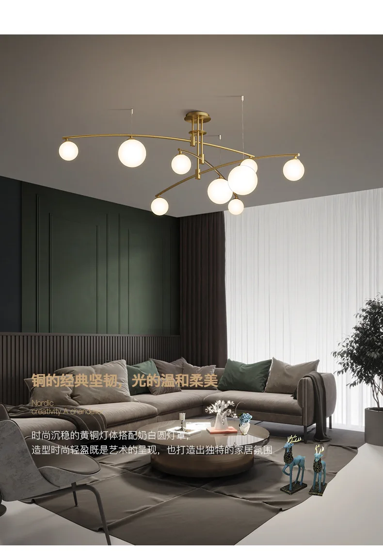 Нордическая Бытовая воздушная всасывающая лучшая современная и сдержанная лампа для гостиной креативная Роскошная молекулярсветильник П... 
Нордическая Бытовая воздушная всасывающая лучшая современная и сдержанная лампа для гостиной креативная Роскошная молекулярсветильник П...