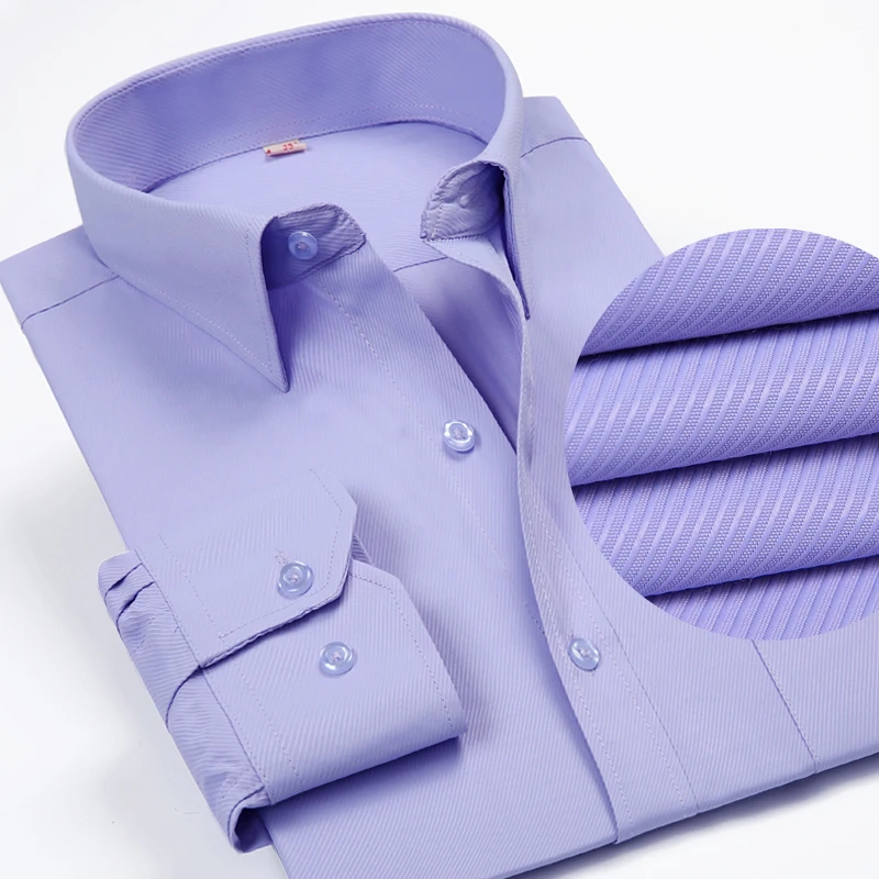 New Arrival Brand Men's Fashion Clothes Mens Solid Color Turn-Down Collar Formal Shirts Men's Long Sleeve Dress Shirts For Men
New Arrival Brand Men's Fashion Clothes Mens Solid Color Turn-Down Collar Formal Shirts Men's Long Sleeve Dress Shirts For Men