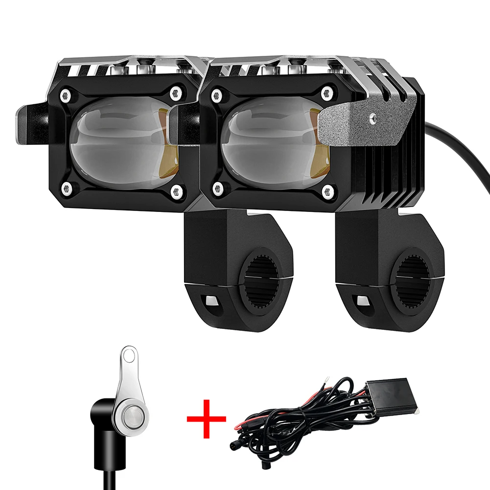 2Pcs 12V/24V Offroad LED Spotlights Motorcycle Auxiliary Light Bulb Beach Cars Projector Driving Lamp white/yellow Led
2Pcs 12V/24V Offroad LED Spotlights Motorcycle Auxiliary Light Bulb Beach Cars Projector Driving Lamp white/yellow Led