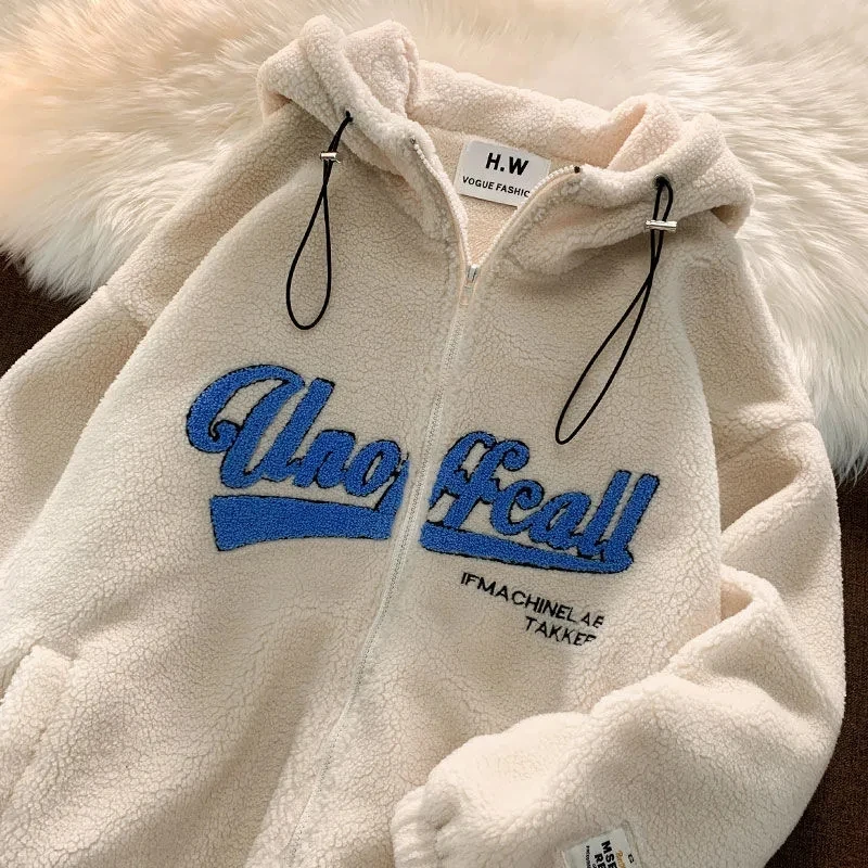 Street Y2Koversize American retro plush plus velvet cotton jacket women winter thickening jacket sweater zipper cardigan sweater
Street Y2Koversize American retro plush plus velvet cotton jacket women winter thickening jacket sweater zipper cardigan sweater