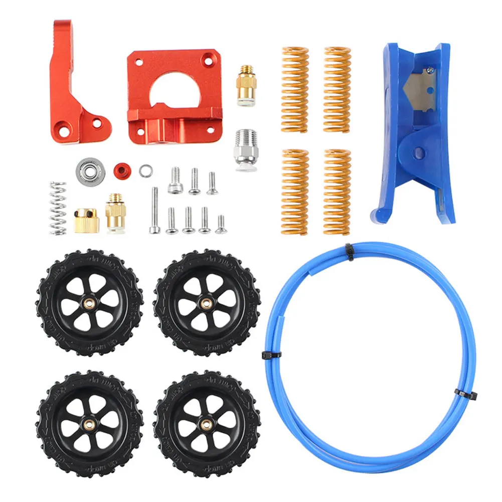 MK-8 Extruder Feeder Drive Kit with PTFE Tubing Leveling Nut 1.75mm Filament With original pneumatic connector 3D Printer Kit
MK-8 Extruder Feeder Drive Kit with PTFE Tubing Leveling Nut 1.75mm Filament With original pneumatic connector 3D Printer Kit