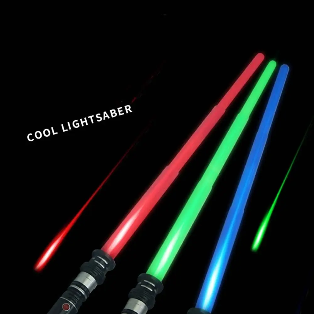 LED Telescopic Lightsaber Toys Flashing Sword Cosplay Luminous Music Star Laser Toy Swords Kids Toy Boys Gift
LED Telescopic Lightsaber Toys Flashing Sword Cosplay Luminous Music Star Laser Toy Swords Kids Toy Boys Gift