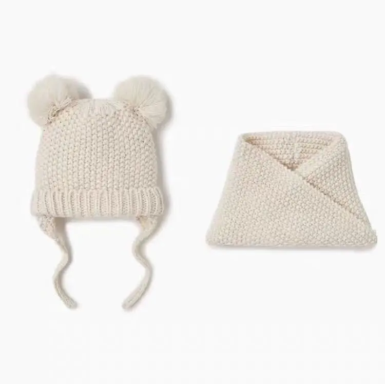 2021 baby girl and baby boy child children's spring autumn winter Solid knitted hat and knitted infinity scarf
2021 baby girl and baby boy child children's spring autumn winter Solid knitted hat and knitted infinity scarf