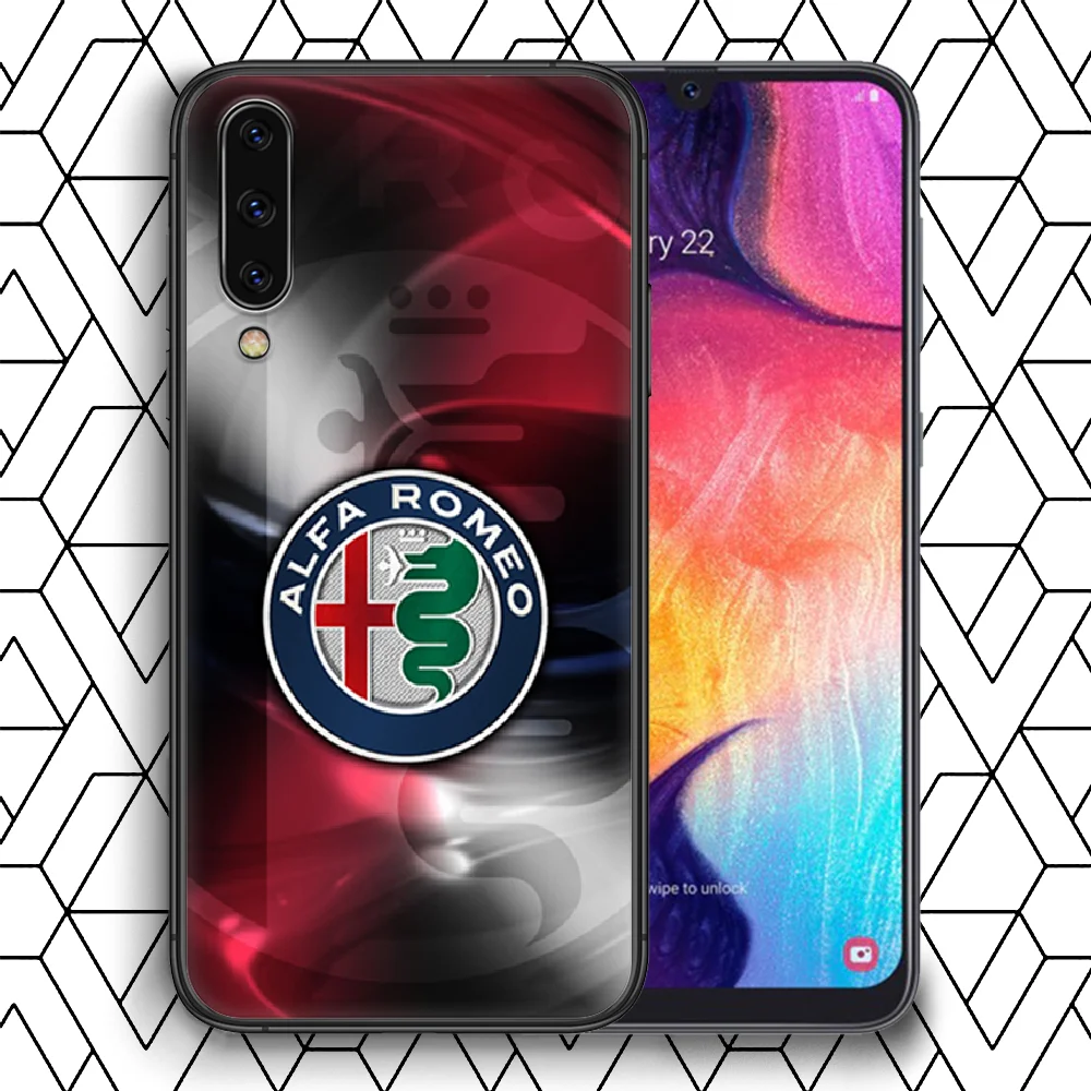 Alfa Romeo Car Logo Phone case For Samsung Galaxy A 3 5 7 8 10 20 20E 21S 30 30S 40 50 51 70 71 black Etui fashion cell cover
Alfa Romeo Car Logo Phone case For Samsung Galaxy A 3 5 7 8 10 20 20E 21S 30 30S 40 50 51 70 71 black Etui fashion cell cover