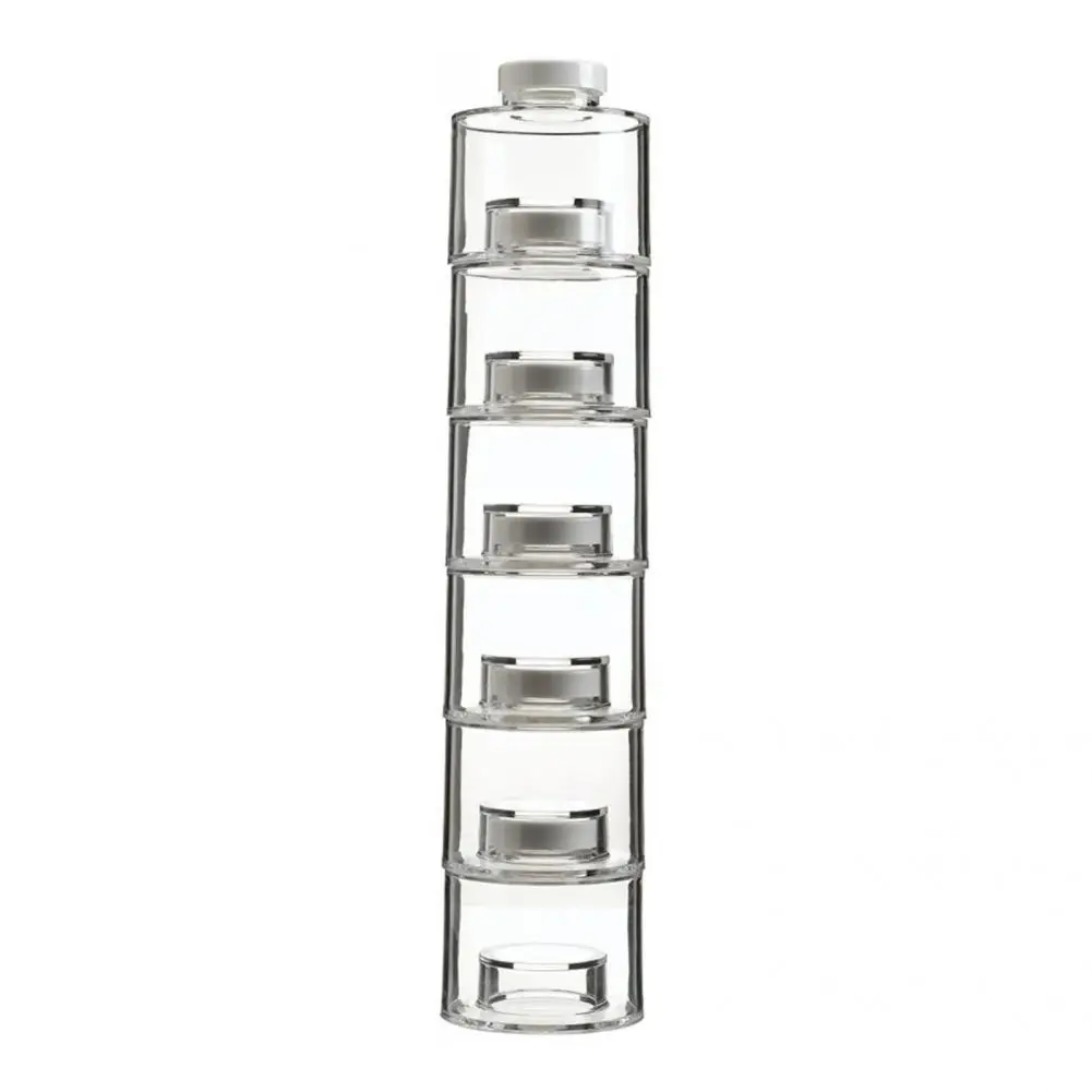 Lightweight 6Pcs Practical Stackable Space Saving Seasoning Cans Multipurpose Seasoning Cans Refillable for Restaurant
Lightweight 6Pcs Practical Stackable Space Saving Seasoning Cans Multipurpose Seasoning Cans Refillable for Restaurant