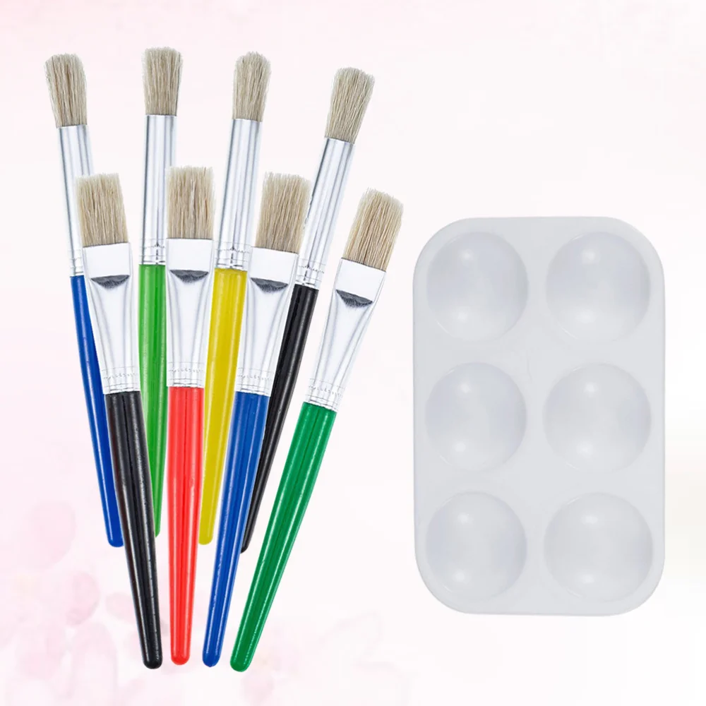 Paint Brushes Set Acrylics Watercolor Paintbrush Drawing Brushes Painting Kit for Students Artists (4pcs Flat Brush and
Paint Brushes Set Acrylics Watercolor Paintbrush Drawing Brushes Painting Kit for Students Artists (4pcs Flat Brush and
