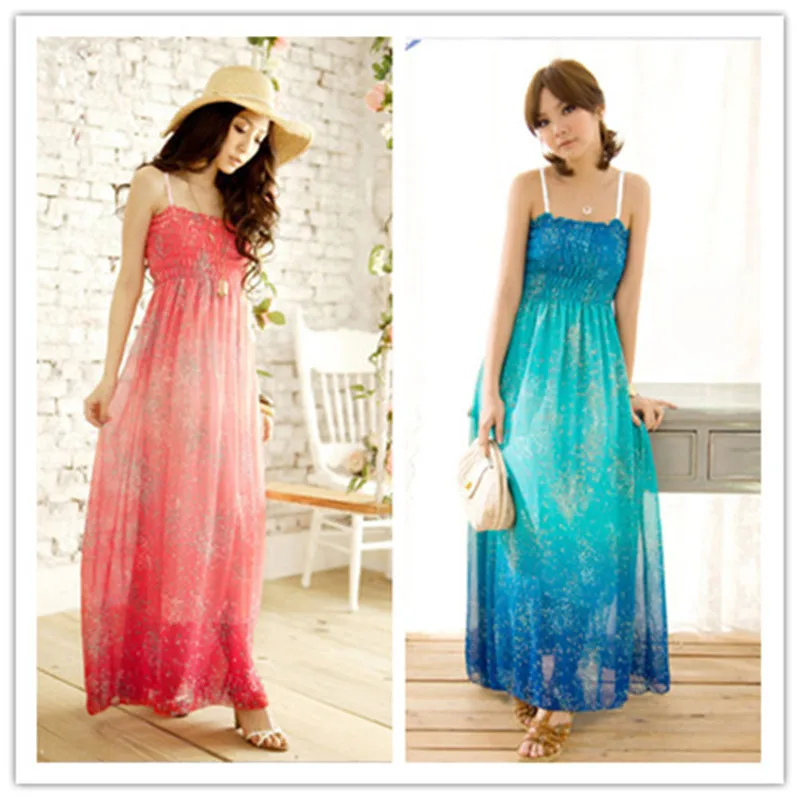 Womens Maxi Evening Party Sling Dress Long Sleeve Floral Long Dress Summer Beach Sundress
Womens Maxi Evening Party Sling Dress Long Sleeve Floral Long Dress Summer Beach Sundress