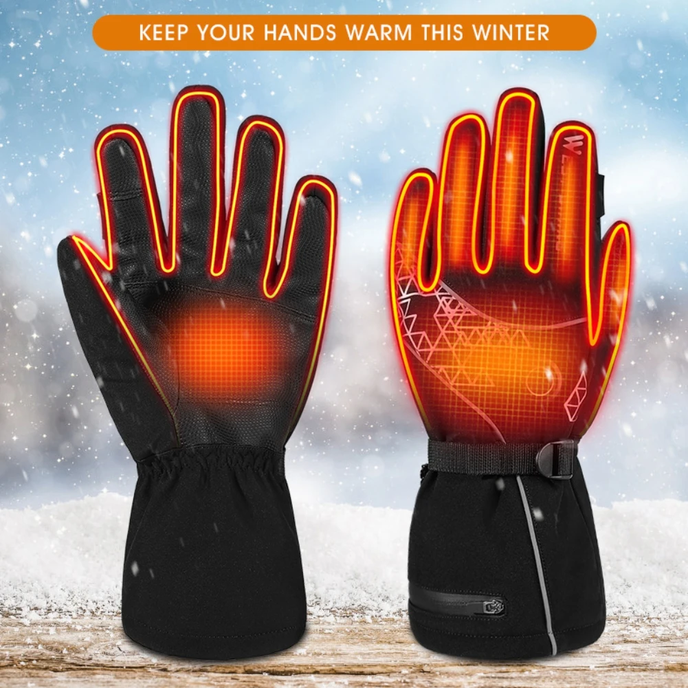 Winter Heated Gloves Battery Powered Winter Thermal Motorcycle Heating Gloves Riding Waterproof Touch Screen Gloves Hand Warmer
Winter Heated Gloves Battery Powered Winter Thermal Motorcycle Heating Gloves Riding Waterproof Touch Screen Gloves Hand Warmer