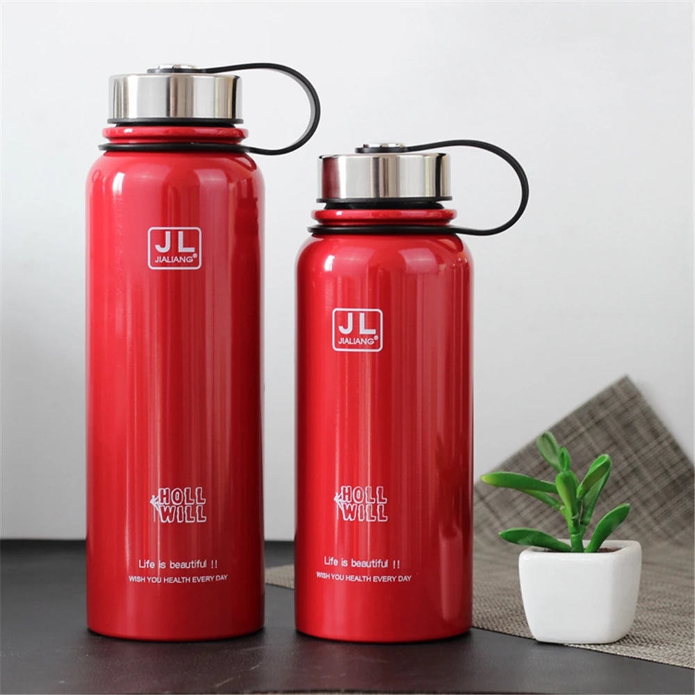900/1100ml Large Capacity Thermos Bottle Stainless Steel Water Bottle Insulated Keep Cold and Hot Vacuum Flask Coffee Travel
900/1100ml Large Capacity Thermos Bottle Stainless Steel Water Bottle Insulated Keep Cold and Hot Vacuum Flask Coffee Travel