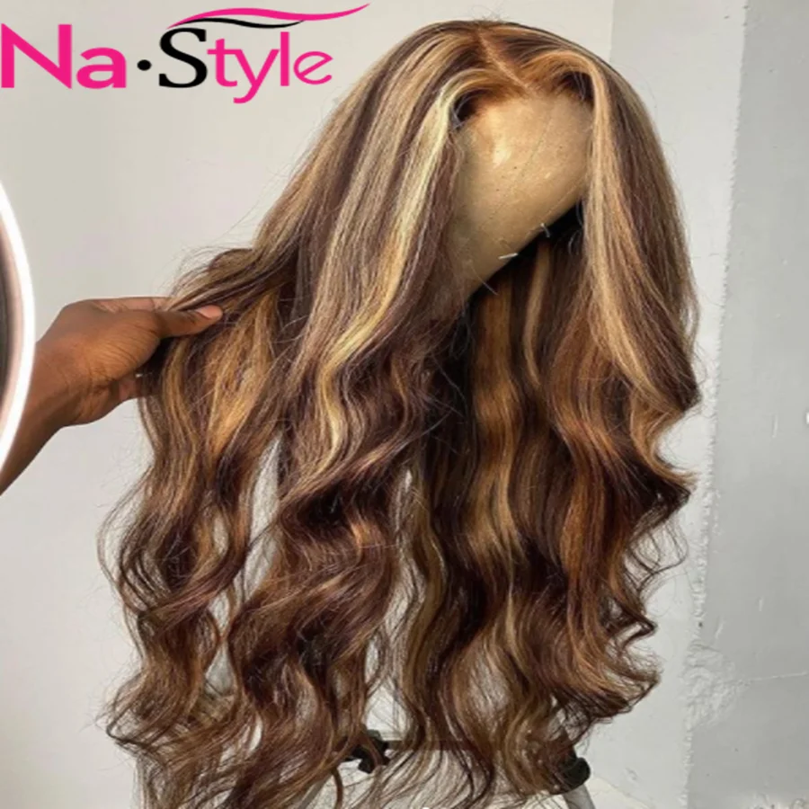 Ombre Blonde Lace Front Wig Human Hair Highlight 13x4 Lace Frontal Wigs For Black Women Pre Plucked And Bleached Hair Remy
Ombre Blonde Lace Front Wig Human Hair Highlight 13x4 Lace Frontal Wigs For Black Women Pre Plucked And Bleached Hair Remy