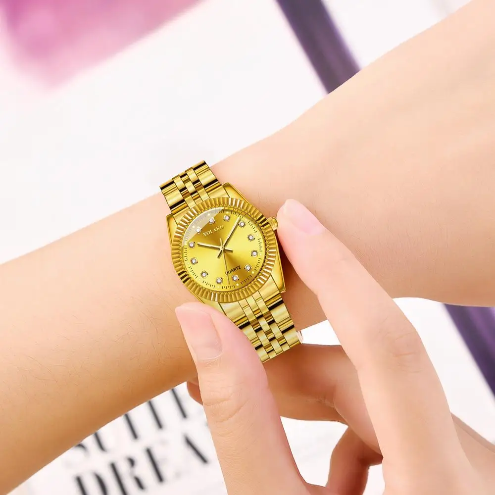 Women Watches Top Brand Luxury 2020 Fashion Diamond Ladies Wristwatches Stainless Steel Gold Mesh Strap Female Quartz Watch | Наручные