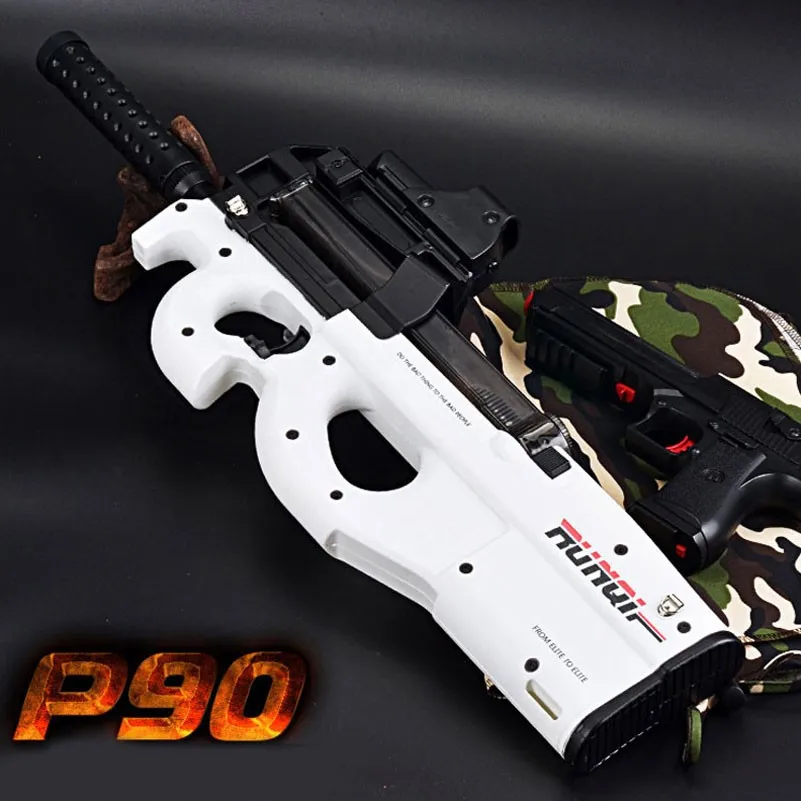 Игрушки для улицы детская пистолет оружие P90 винтовка airsof Пластик Модель
