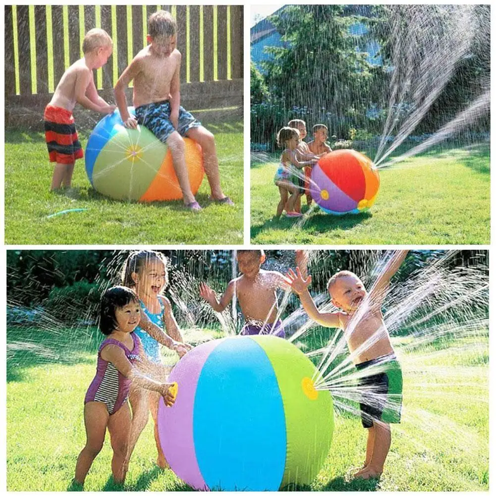 Inflatable Beach Ball Outdoor Playing Water Ball Lawn Children's Playing Toy Ball T0E2
Inflatable Beach Ball Outdoor Playing Water Ball Lawn Children's Playing Toy Ball T0E2