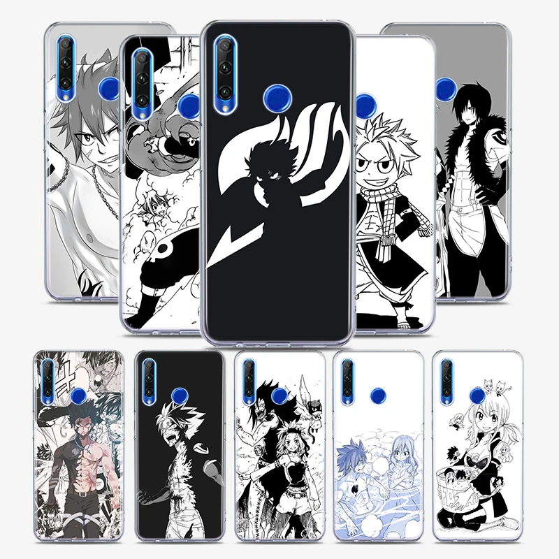 Fairy tail комиксов силиконовый чехол для Honor 30 30S 30i 9 10 9A 9C 9S 9N 10i 10X 9X Lite рro 5G телефонный
