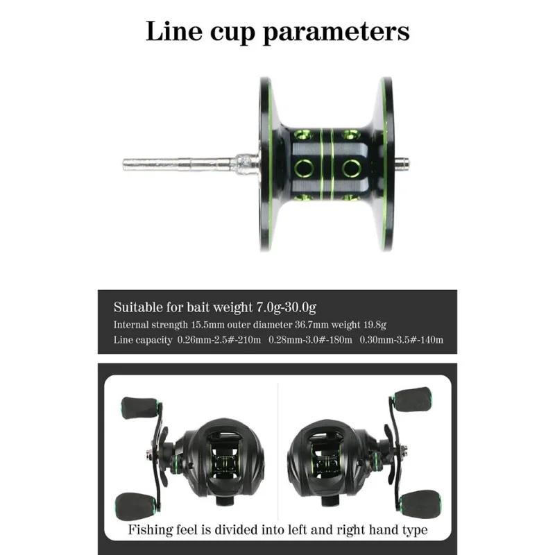 Baitcasting Reel 18 Ball Bearings Fishing Gear Right/Left Hand Bait Casting Water Drop Wheel Fishing Reel Lure Reel New Hot
Baitcasting Reel 18 Ball Bearings Fishing Gear Right/Left Hand Bait Casting Water Drop Wheel Fishing Reel Lure Reel New Hot