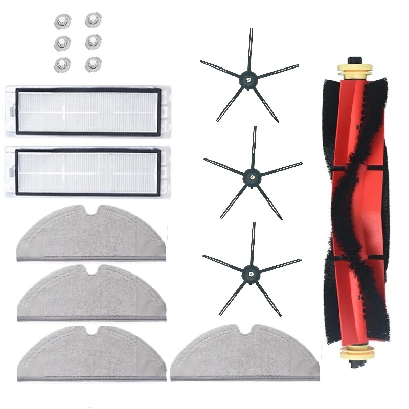 Аксессуары для пылесоса Xiaomi Roborock S5 Max S50 S6, моющиеся запчасти, HEPA фильтр, основная щетка, боковая щетка, 16 шт.
Аксессуары для пылесоса Xiaomi Roborock S5 Max S50 S6, моющиеся запчасти, HEPA фильтр, основная щетка, боковая щетка, 16 шт.