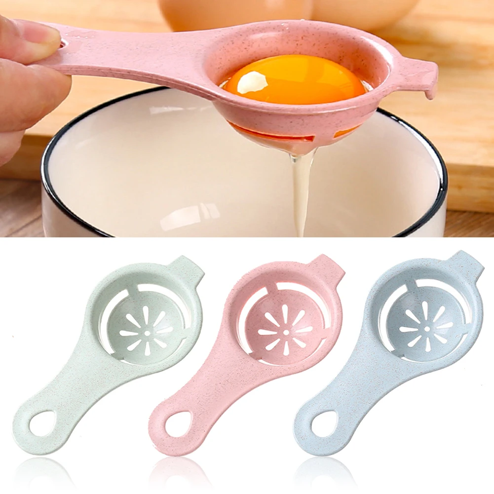 Wheat Stem Egg Separator Egg White and Egg Yolk Separator Washable Egg Yolk Filter for Kitchen Gadgets and Accessories для кухни
Wheat Stem Egg Separator Egg White and Egg Yolk Separator Washable Egg Yolk Filter for Kitchen Gadgets and Accessories для кухни