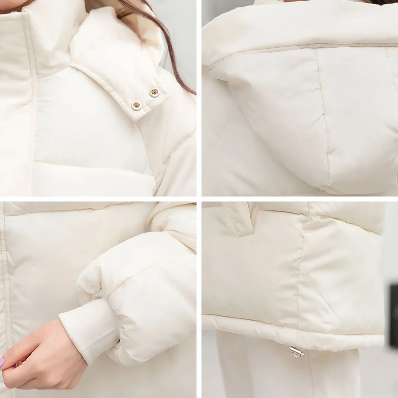 Fashion Short Winter Jacket Women Casual Warm Solid Hooded Parka Coat Office Lady 2020 New
Fashion Short Winter Jacket Women Casual Warm Solid Hooded Parka Coat Office Lady 2020 New