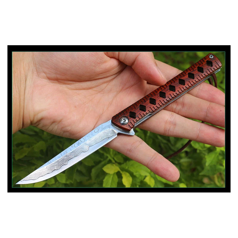 Folding Blade Knife Damascus Steel Knife Mult Self-Defense Knife Outdoor Camping Survival Knife Pocket Knife EDC Tools
Folding Blade Knife Damascus Steel Knife Mult Self-Defense Knife Outdoor Camping Survival Knife Pocket Knife EDC Tools
