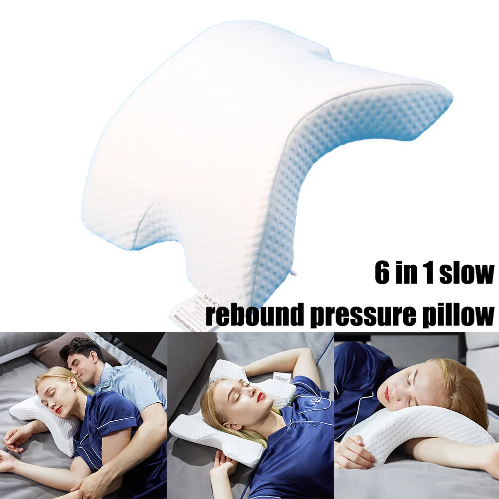 6 In 1 Slow Rebound Pressure Pillow Multifunction Memory Foam Bedding Pillow Neck Protection Couple Anti-pressure Hand Pillow
6 In 1 Slow Rebound Pressure Pillow Multifunction Memory Foam Bedding Pillow Neck Protection Couple Anti-pressure Hand Pillow