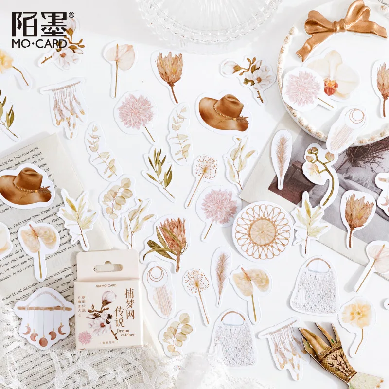 10 Boxes stickers dream catcher legend literary plants flowers diary decorative seal stationery sticker Wholesale 
10 Boxes stickers dream catcher legend literary plants flowers diary decorative seal stationery sticker Wholesale