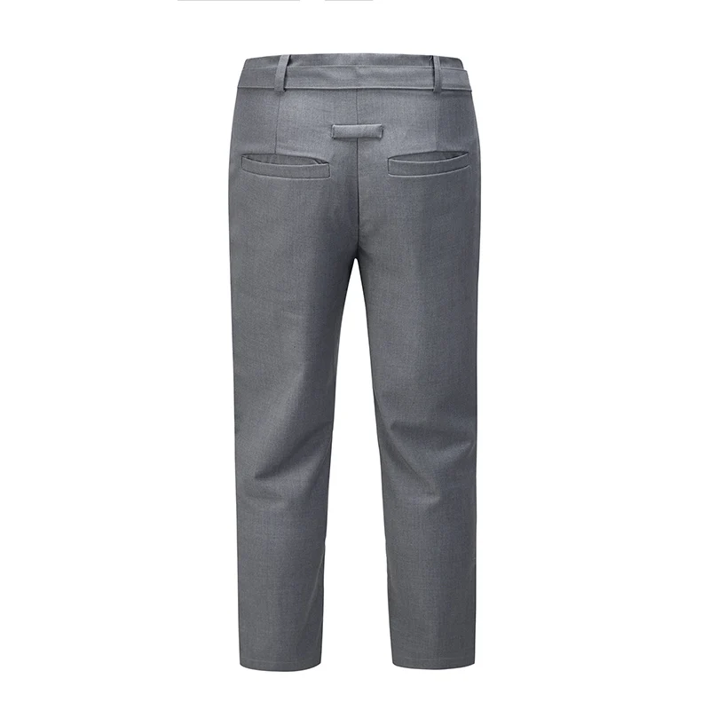 Ribbons Soild Gray Black Straight Suit Pants Mens Sashes Oversize Loose Casual Track Pants Hip Hop Baggy Trousers
Ribbons Soild Gray Black Straight Suit Pants Mens Sashes Oversize Loose Casual Track Pants Hip Hop Baggy Trousers