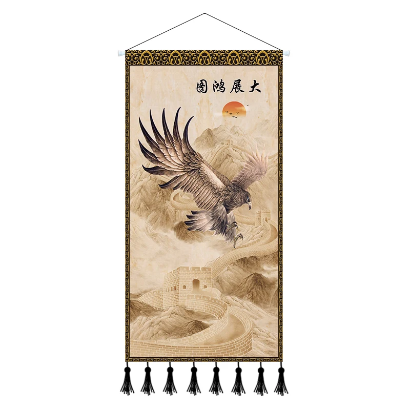 Chinese Style Landscape flower Art Canvas Painting Printed Poster Picture Decor Scroll Painting Art Gift Home Wall Hanging Decor
Chinese Style Landscape flower Art Canvas Painting Printed Poster Picture Decor Scroll Painting Art Gift Home Wall Hanging Decor