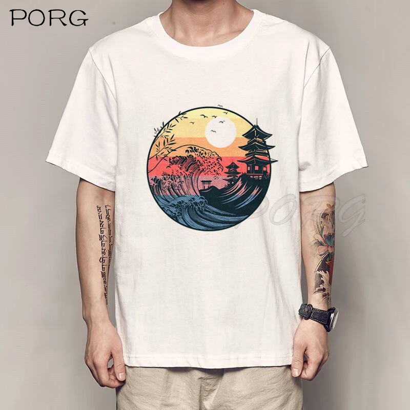 THE GREAT WAVE Japanese Style Tee Shirts Men Harajuku Loose T-Shirt Summer Hot Sale Casual T Shirts Fashion Short Sleeve Top Men
THE GREAT WAVE Japanese Style Tee Shirts Men Harajuku Loose T-Shirt Summer Hot Sale Casual T Shirts Fashion Short Sleeve Top Men