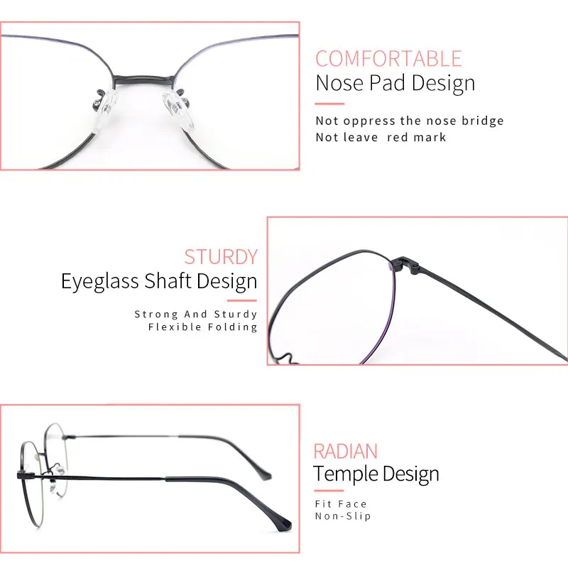 KANDREA Unisex Polygon Design Oversize Glasses Frame Men Big Myopia Optical Nerd Spectacles Computer Woemn Anti Blue Ray Eyewear
KANDREA Unisex Polygon Design Oversize Glasses Frame Men Big Myopia Optical Nerd Spectacles Computer Woemn Anti Blue Ray Eyewear