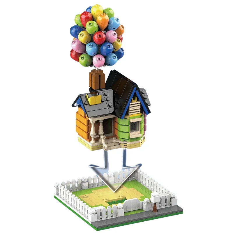 Flying Floating Balloon House Architecture Bricks Tension Suspension Balance Frame Building Blocks Toys Gifts
Flying Floating Balloon House Architecture Bricks Tension Suspension Balance Frame Building Blocks Toys Gifts