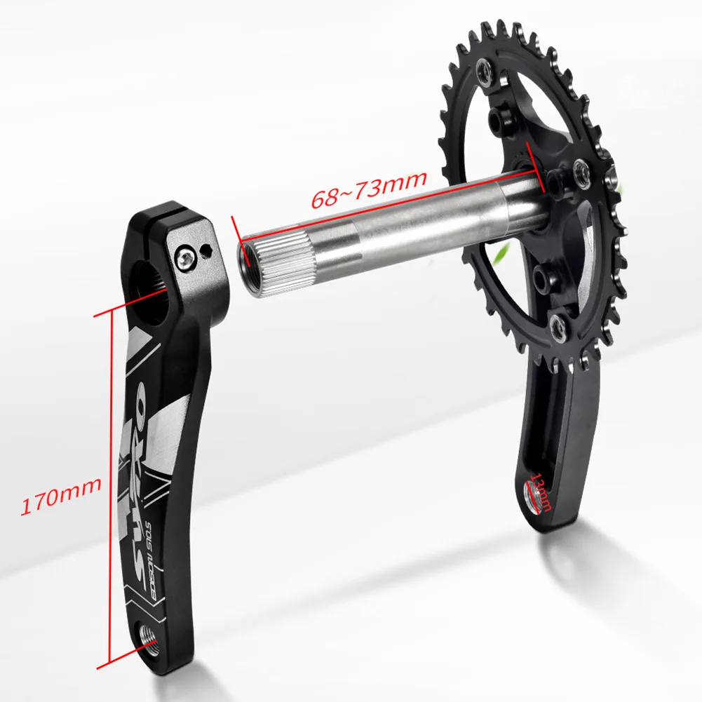 BCD 104mm Bicycle CNC Crankset MTB Road Bike 170mm Crank Arm Bottom Bracket Chianring Sprocket BB Aluminum Alloy Cycling Parts
BCD 104mm Bicycle CNC Crankset MTB Road Bike 170mm Crank Arm Bottom Bracket Chianring Sprocket BB Aluminum Alloy Cycling Parts