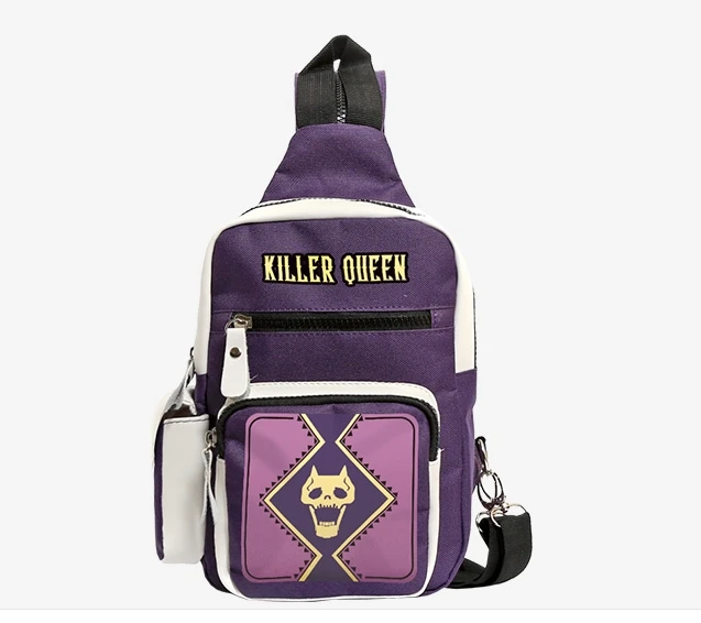 JoJo's Bizarre Adventure Diamond Is Unbreakable Kira Yoshikage Killer Queen KQ Cosplay Messenger Bag
JoJo's Bizarre Adventure Diamond Is Unbreakable Kira Yoshikage Killer Queen KQ Cosplay Messenger Bag