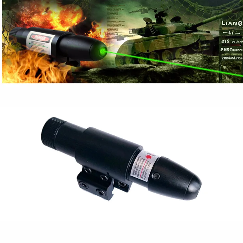 

Universal Green/red Laser Sight Fit For 11mm 20mm Rail Hunting Airsoft Air Guns Tactical Rifle Without Battery