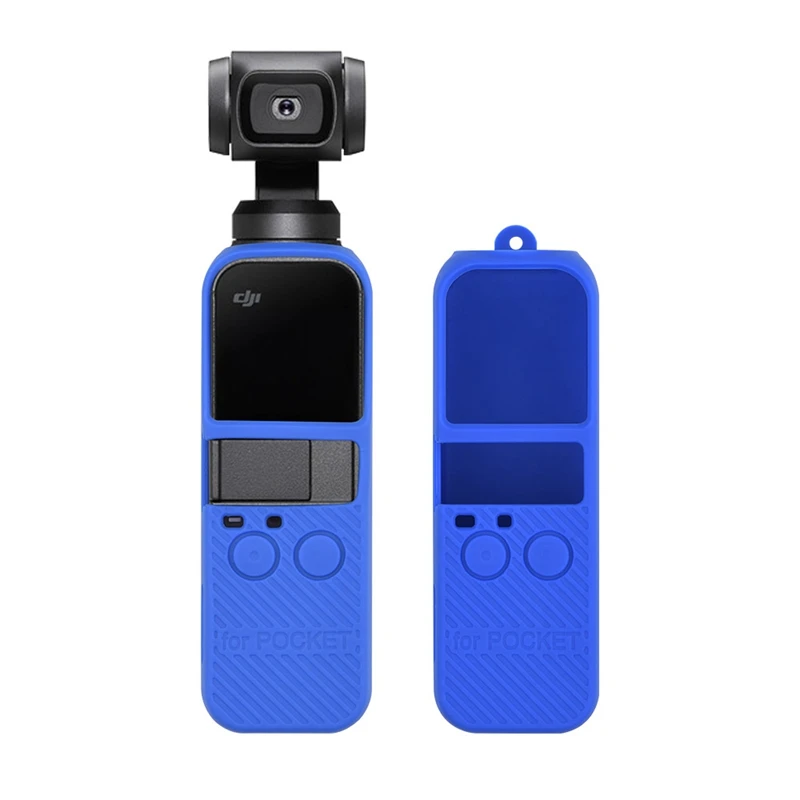 HFES силиконовый чехол с ремнем для Dji Osmo Карманный карданный Стабилизатор Ручной