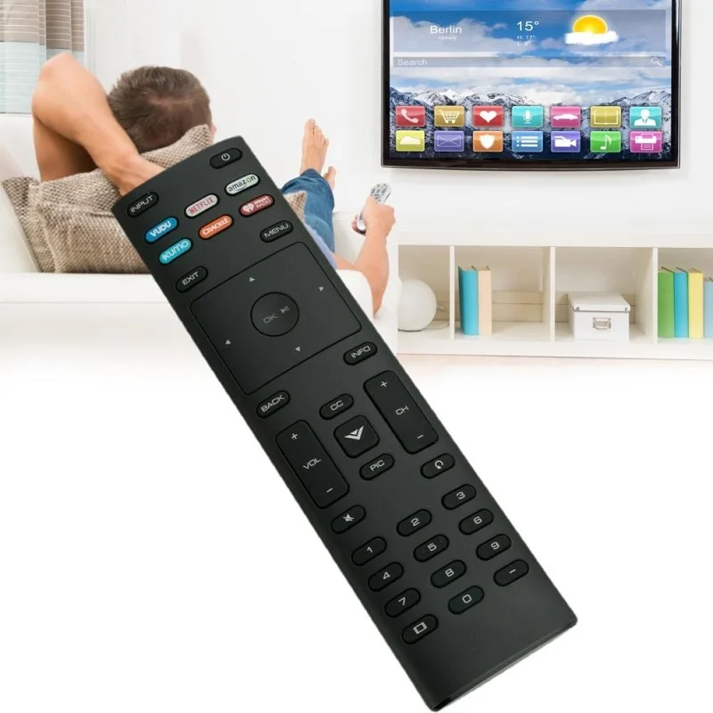 Remote Control Compatible for VIZIO TV Accessories Replacement Remote Control
Remote Control Compatible for VIZIO TV Accessories Replacement Remote Control