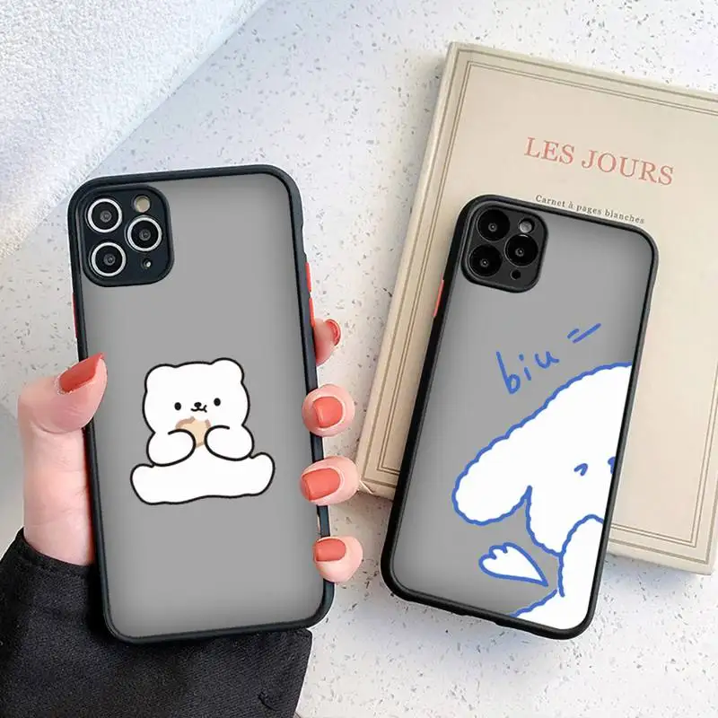 Cute bunny bear dog stick figure Phone Case For iphone 13 12 11 8 7 plus mini x xs xr pro max matte transparent cover
Cute bunny bear dog stick figure Phone Case For iphone 13 12 11 8 7 plus mini x xs xr pro max matte transparent cover