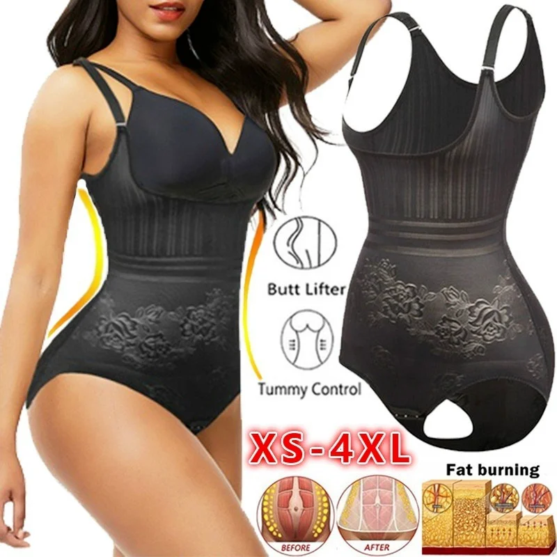 

REDESS Women Fat Burn Ultra Strong Shaping Panty Waist Trainer Shapewear Underwear Seamless Invisible Slimming Full Body Shaper