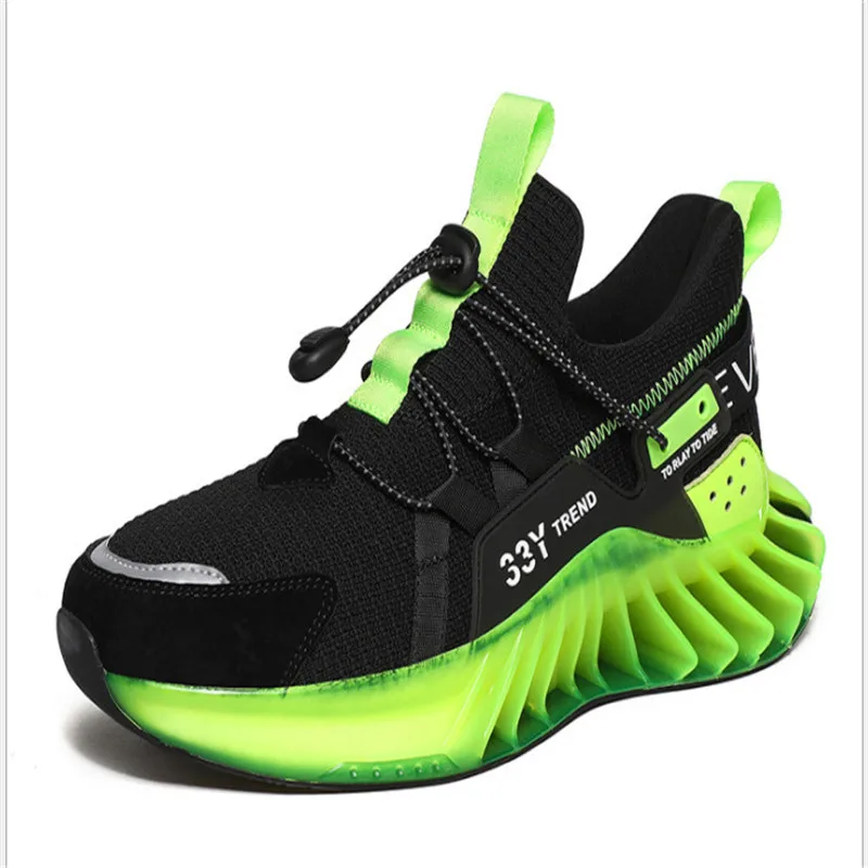 Men's Running Shoes Comfortable Blade Jogging Outdoor Sports Fashion Heavy Soles Increased Sneaker Personality Design
Men's Running Shoes Comfortable Blade Jogging Outdoor Sports Fashion Heavy Soles Increased Sneaker Personality Design