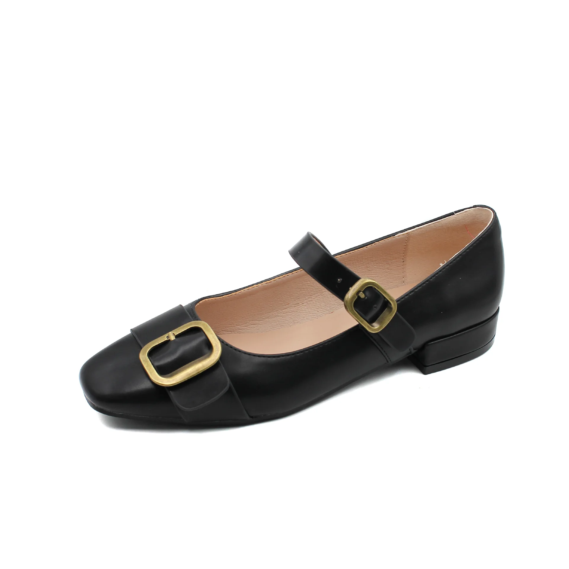 Square Toe Retro Woman Shoes Buckle Strap Casual Female Sneakers Low Heels Flats Mixed Colors Summer Dress New On Heels PU Leisu
Square Toe Retro Woman Shoes Buckle Strap Casual Female Sneakers Low Heels Flats Mixed Colors Summer Dress New On Heels PU Leisu