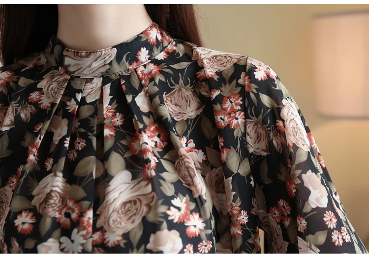 Ladies tops Fashion 2020 Spring New Floral Print Lantern Sleeve blusas mujer de moda 2020 Chiffon Shirt Women's Loose Tops 861H
Ladies tops Fashion 2020 Spring New Floral Print Lantern Sleeve blusas mujer de moda 2020 Chiffon Shirt Women's Loose Tops 861H